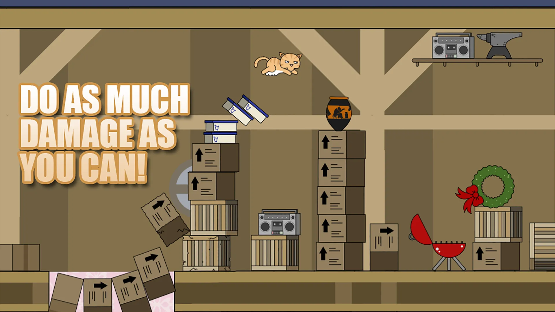 Clumsy Cat [мод: много денег] Screenshot 3