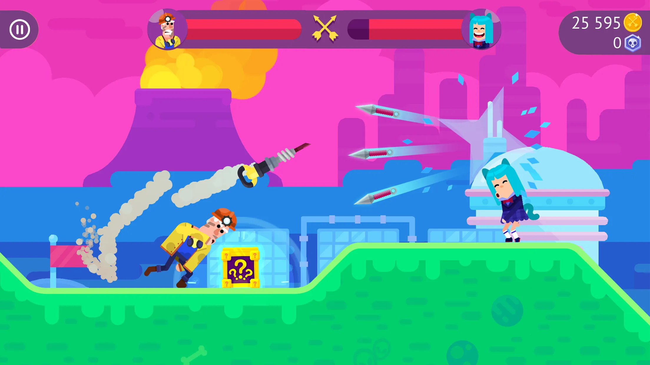 Bowmasters v11.2.0 APK Мод (Много денег) Screenshot 4