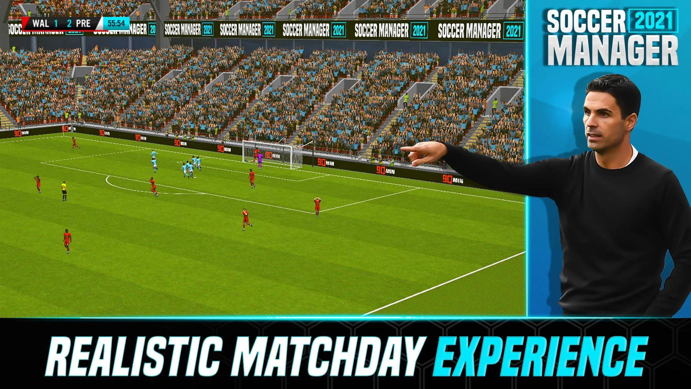 Soccer Manager 2021 [мод: без рекламы] Screenshot 1