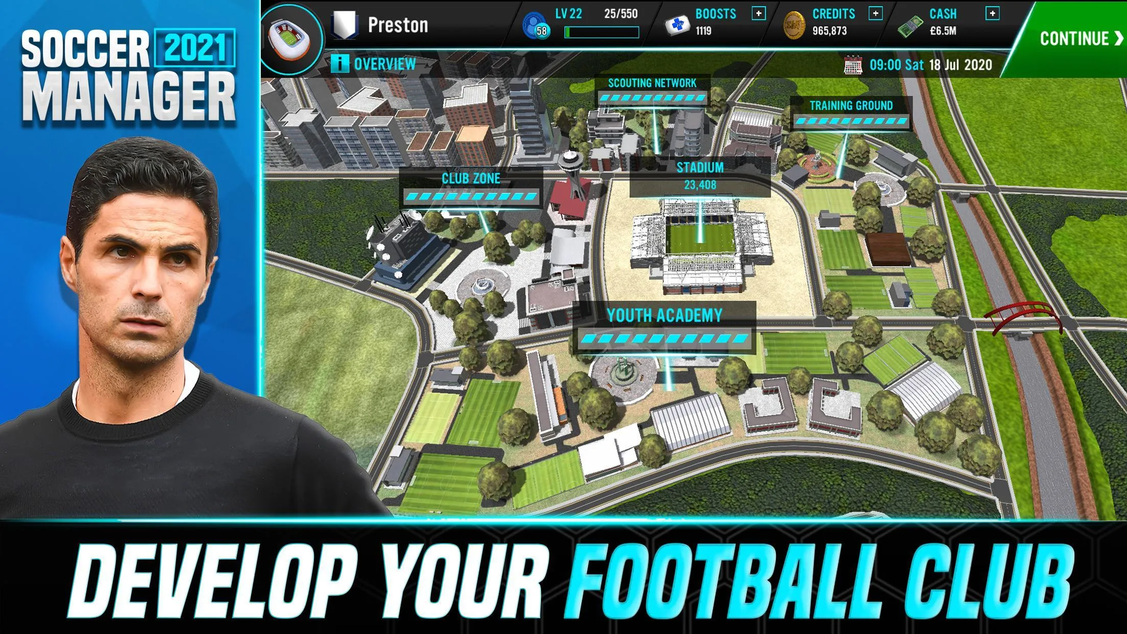 Soccer Manager 2021 [мод: без рекламы] Screenshot 3