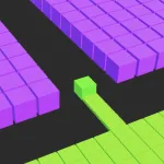 Скачать Color Fill 3D: Кубики Мод (Много денег) на Андроид