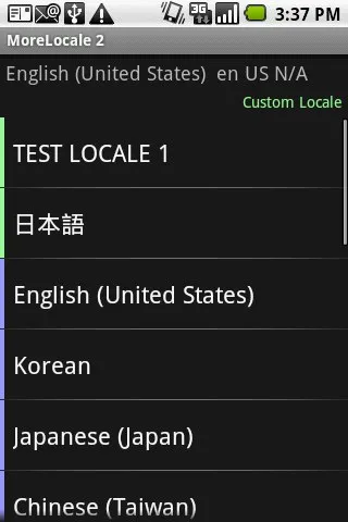 MoreLocale 2 Screenshot 1