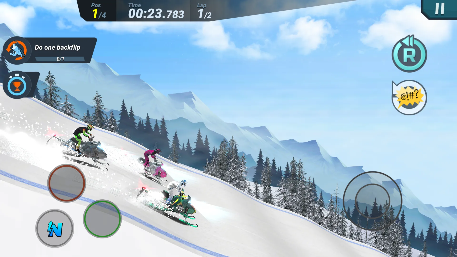 Mad Skills Snocross v1.4.11 APK Screenshot 1 Mad Skills Snocross v1.4.11 APK Screenshot 1