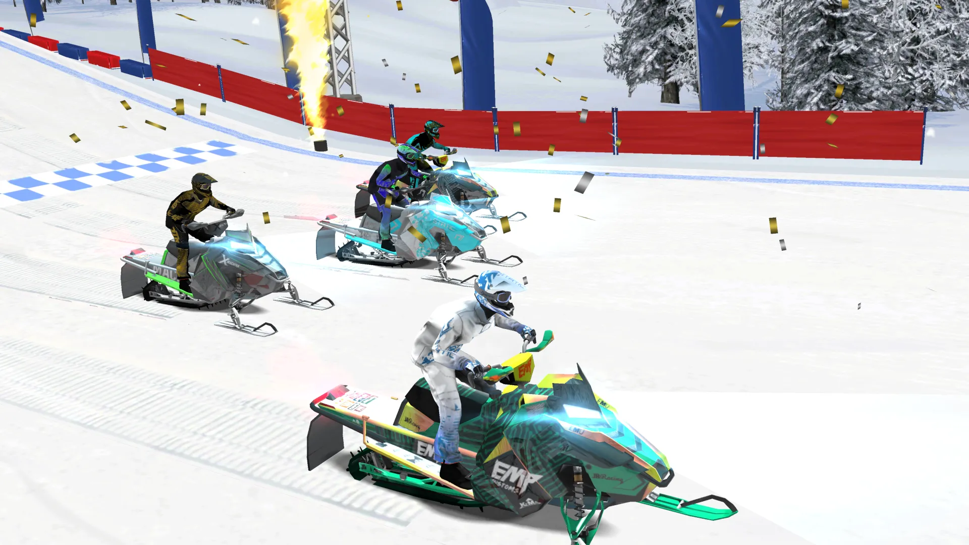 Mad Skills Snocross v1.4.11 APK Screenshot 2 Mad Skills Snocross v1.4.11 APK Screenshot 2