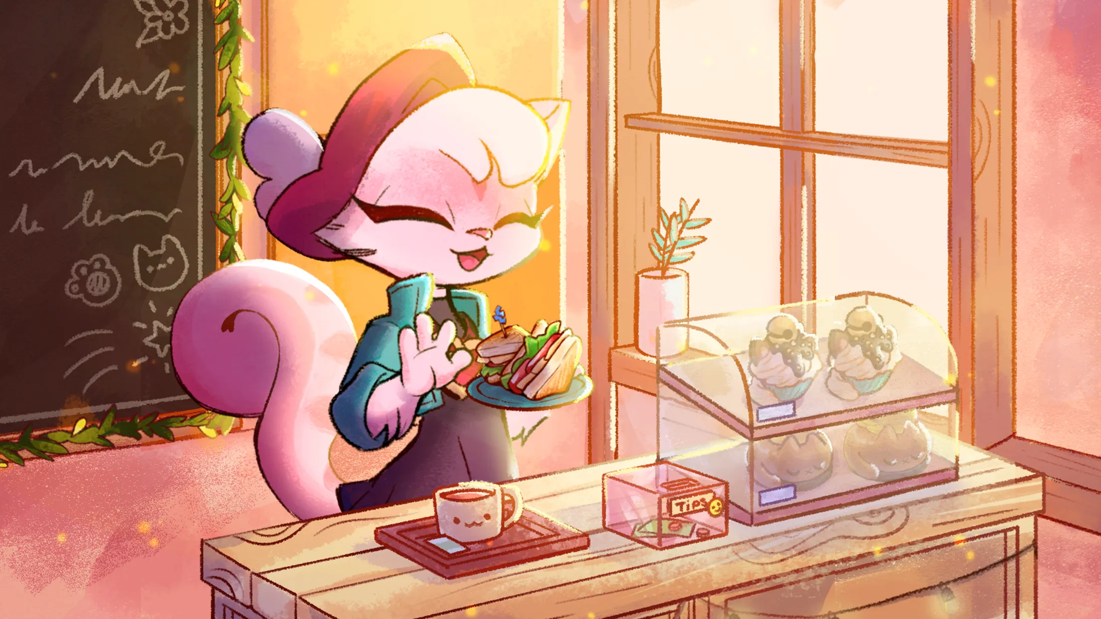 Campfire Cat Cafe v1.3.1 APK Мод (Меню, Бесплатные покупки) Screenshot 4